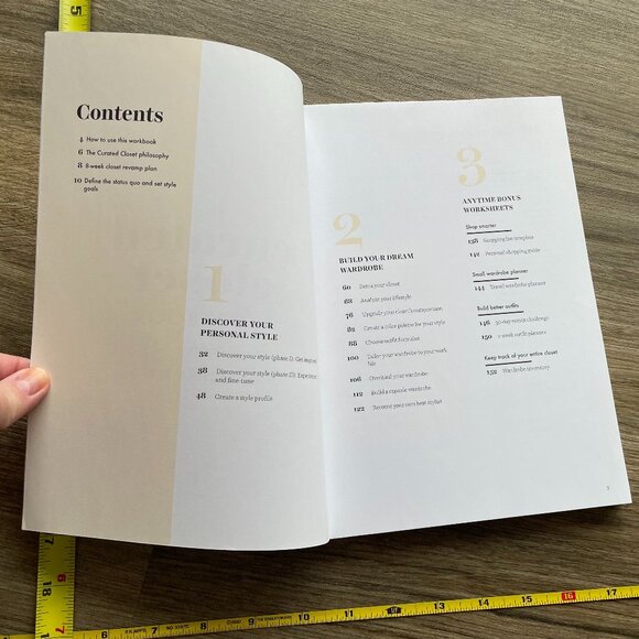 The Curated Closet Workbook, by Anuschka Rees  $12 - Picture 2 of 4